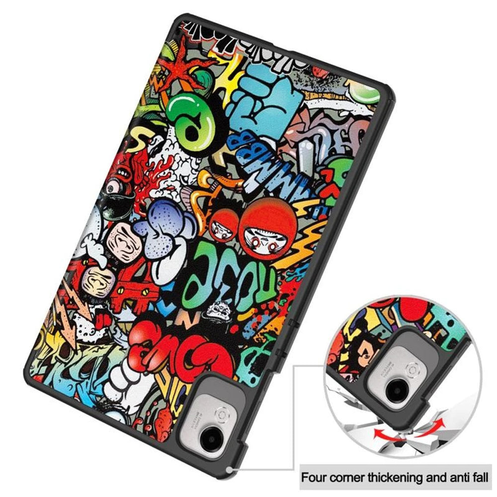 Husa pentru Honor Pad X9a / X9 / X8 Pro, Techsuit, FoldPro Urban Vibe, Multicolor