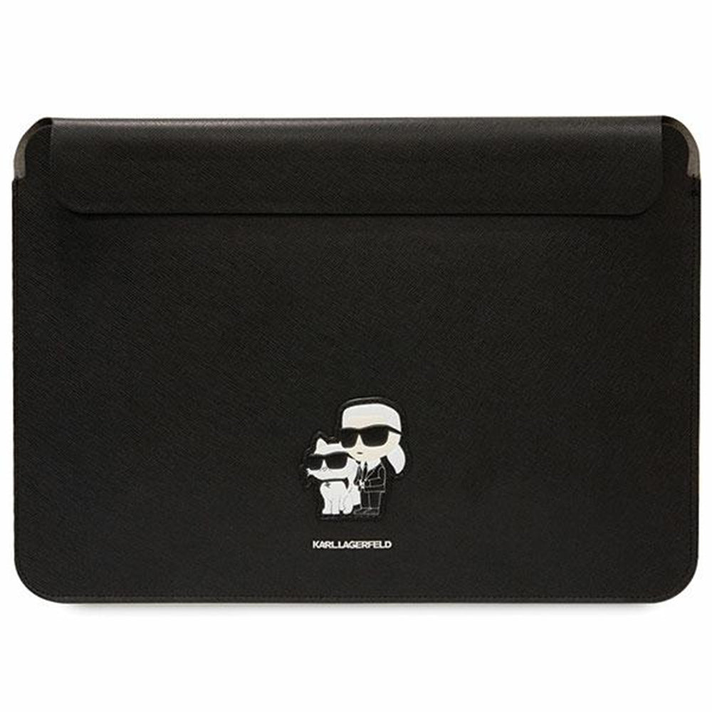 Husa Karl Lagerfeld Saffiano pentru Laptop 14inch, Neagra