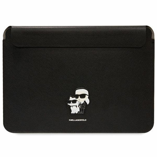 Husa Karl Lagerfeld Saffiano pentru Laptop 14inch, Neagra