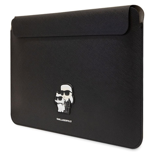 Husa Karl Lagerfeld Saffiano pentru Laptop 14inch, Neagra