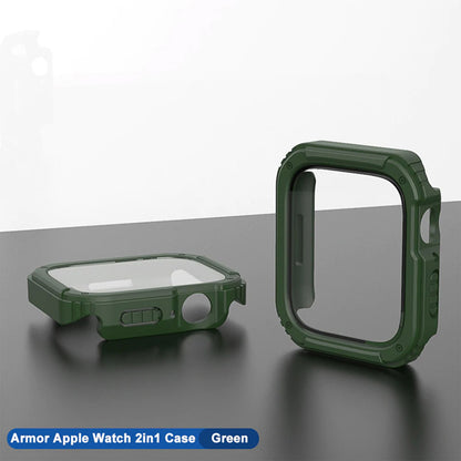 Husa Lito Armor 360 pentru Apple Watch 42mm Series, Verde