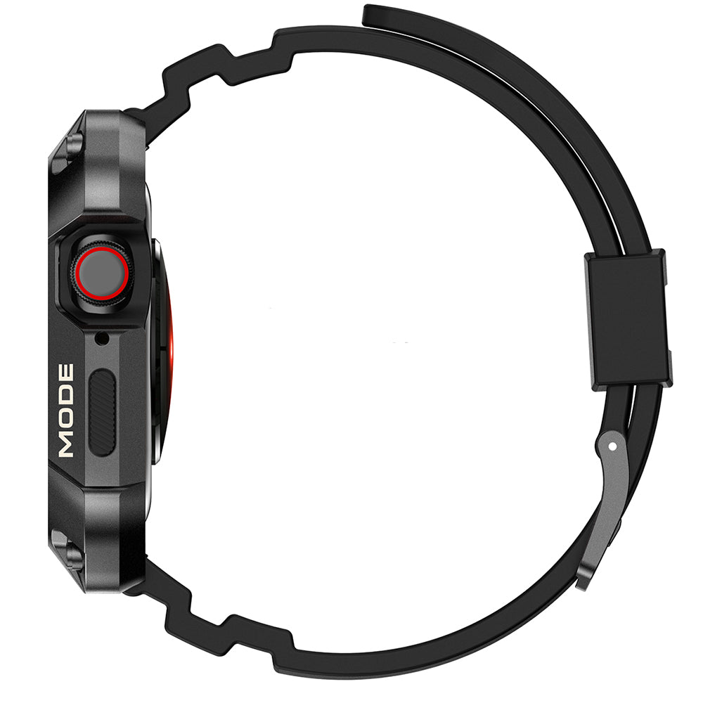 Curea Lito RuggedArmor pentru Apple Watch 44mm Series, Gri