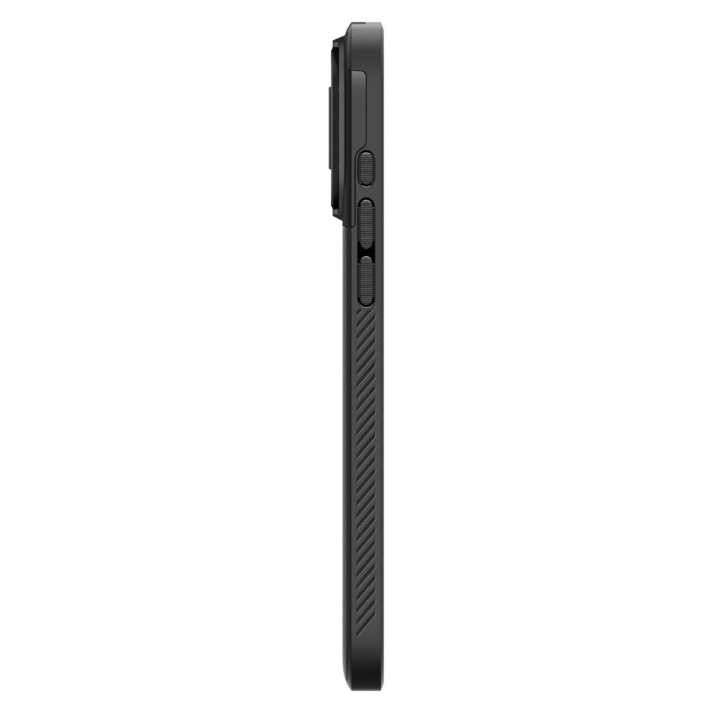 Husa MagSafe pentru Apple iPhone 16 Pro, Spigen, OPTIK ARMOR, Neagra ACS08149