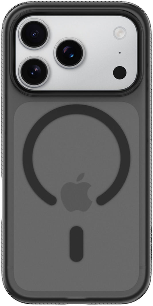 Husa MagSafe pentru Apple iPhone 17 Pro, Belkin, SheerForce Grip, Neagra MSA035hqBK