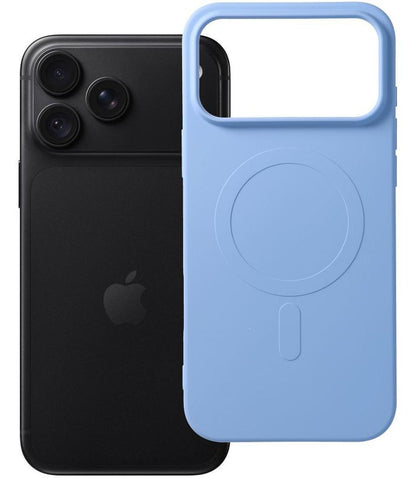 Husa MagSafe pentru Apple iPhone 18 Pro Max / 17 Pro Max, OEM, Silicone Mag (Big Hole), Bleu