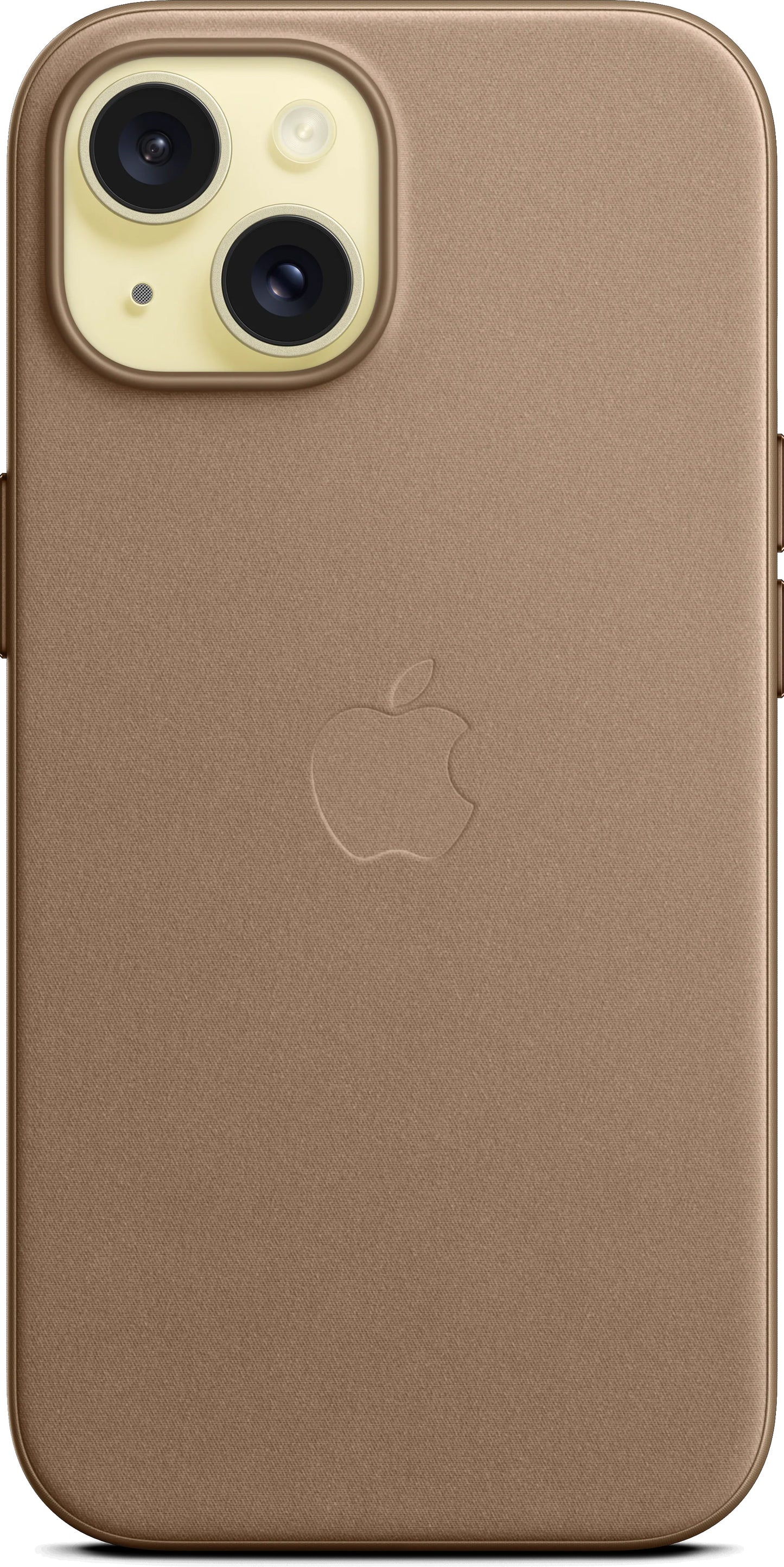 Husa MagSafe pentru Apple iPhone 15, FineWoven, Maro MT3C3ZM/A