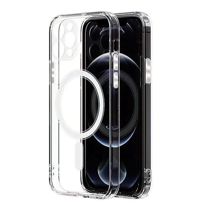 Husa MagSafe pentru Apple iPhone 16 Pro, OEM, Clear with Camera Protection, Transparenta