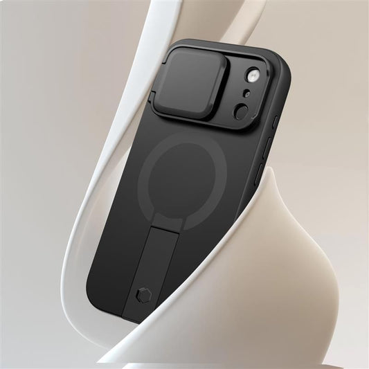 Husa MagSafe pentru Apple iPhone 17 Pro, Tech-Protect, Kevlar Aura, Neagra