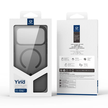 Husa MagSafe pentru Apple iPhone 17 Pro, DUX DUCIS, Yind, Neagra