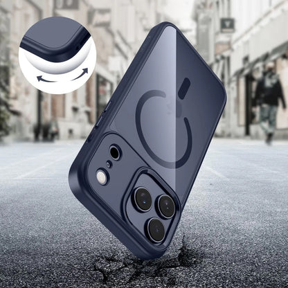 Husa MagSafe pentru Apple iPhone 17 Pro, Tech-Protect, Magmat, Bleumarin