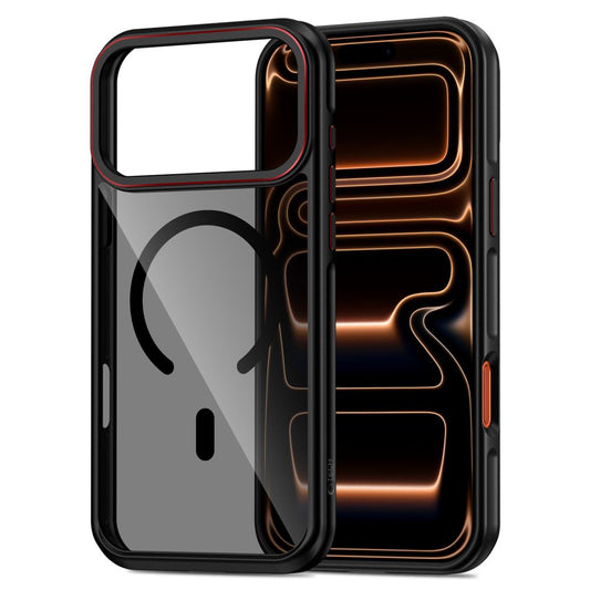 Husa MagSafe pentru Apple iPhone 17 Pro, Tech-Protect, Maghybrid, Neagra