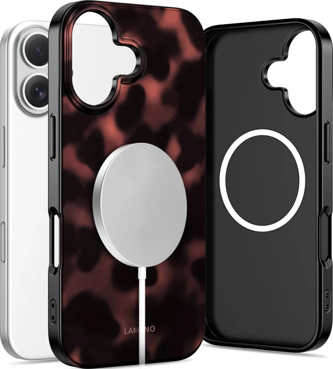 Husa MagSafe pentru Apple iPhone 17, Tech-Protect, Lamano Panther, Neagra