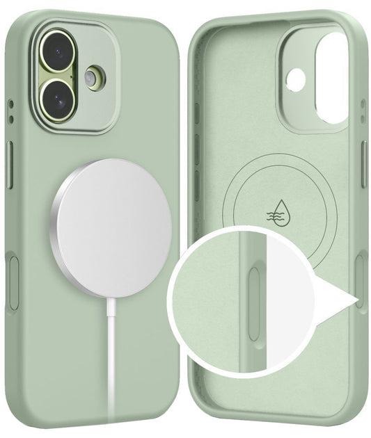 Husa MagSafe pentru Apple iPhone 17, Tech-Protect, Uniq, Verde