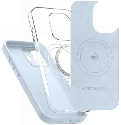 Husa MagSafe pentru Apple iPhone 17, Tech-Protect, Uniq, Albastra