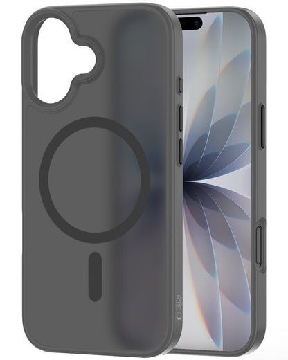Husa MagSafe pentru Apple iPhone 17, Tech-Protect, Magmat, Gri Mata