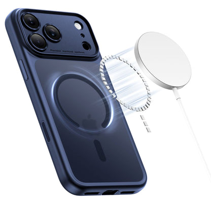 Husa MagSafe pentru Apple iPhone 17 Pro Max, Tech-Protect, MagPeak, Bleumarin Mata