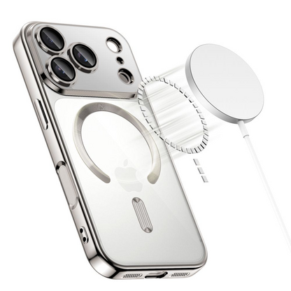 Husa MagSafe pentru Apple iPhone 17 Pro, Tech-Protect, Magflex, Argintie