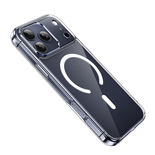Husa MagSafe pentru Apple iPhone 17 Pro Max, Borofone, BI5 Ice Shield, Transparenta