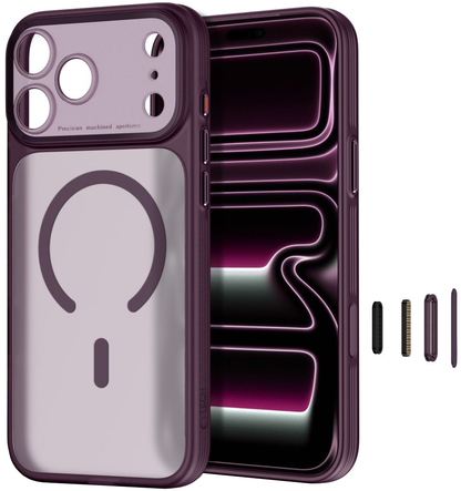 Husa MagSafe pentru Apple iPhone 18 Pro Max / 17 Pro Max, Tech-Protect, MagPrime CC, Visinie Mata