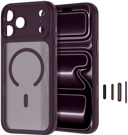 Husa MagSafe pentru Apple iPhone 18 Pro Max / 17 Pro Max, Tech-Protect, MagPeak CC, Visinie Mata