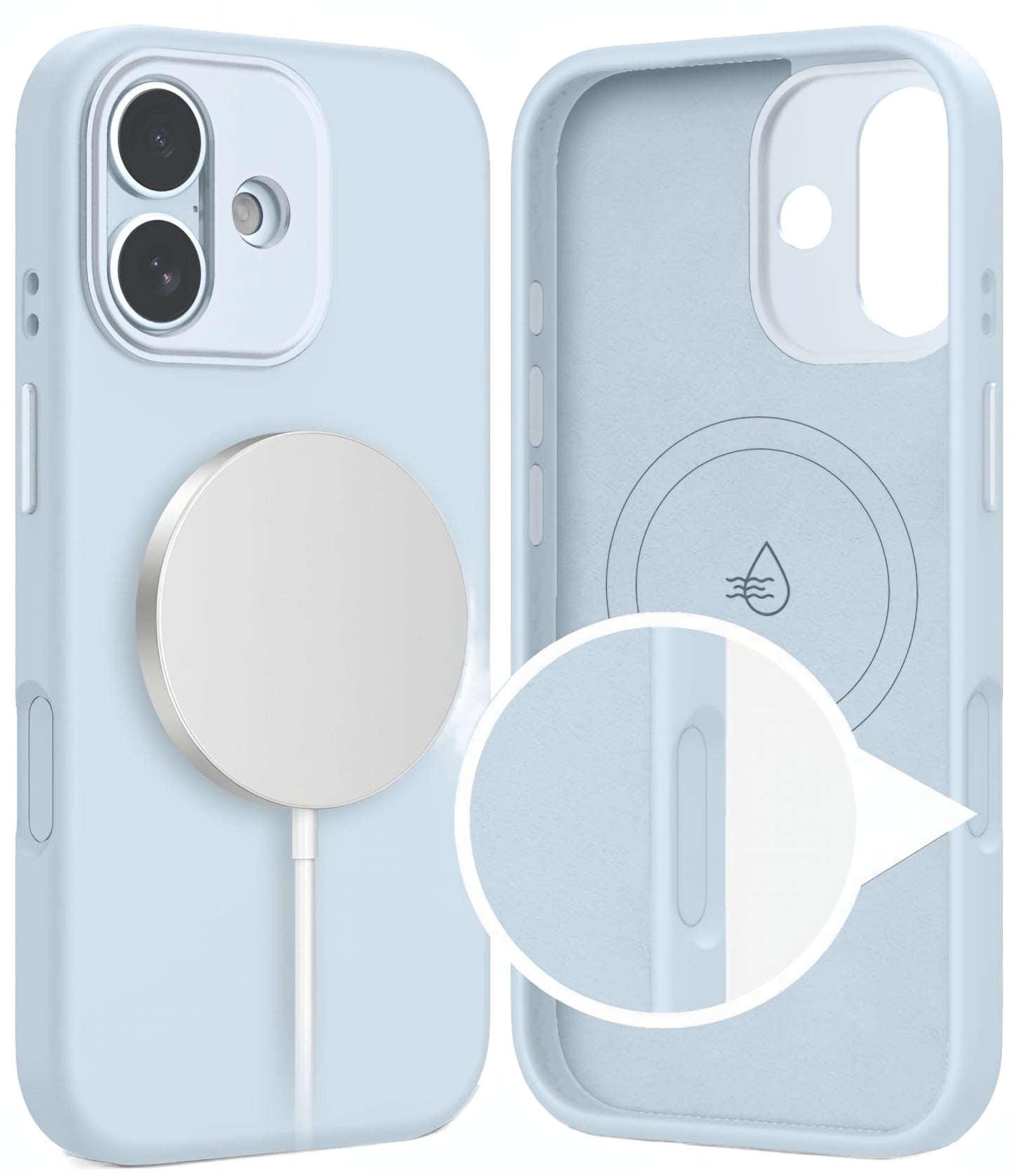 Husa MagSafe pentru Apple iPhone 17, Tech-Protect, Uniq, Albastra