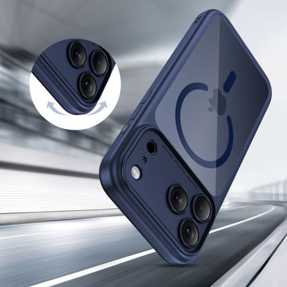 Husa MagSafe pentru Apple iPhone 17 Pro Max, Tech-Protect, MagPeak, Bleumarin