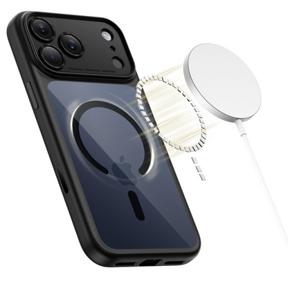 Husa MagSafe pentru Apple iPhone 17 Pro, Tech-Protect, MagPeak, Bleumarin