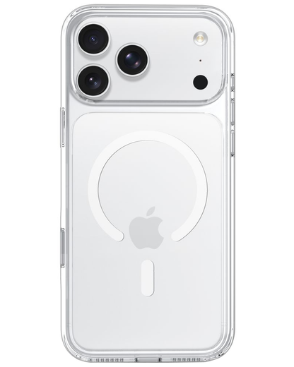 Husa MagSafe pentru Apple iPhone 18 Pro / 17 Pro, Tech-Protect, Flexair Hybrid CC, Transparenta
