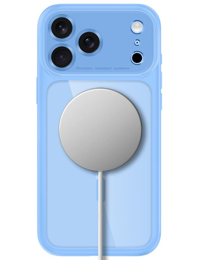 Husa MagSafe pentru Apple iPhone 18 Pro Max / 17 Pro Max, Tech-Protect, MagPeak CC, Bleu