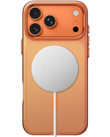 Husa MagSafe pentru Apple iPhone 18 Pro Max / 17 Pro Max, Tech-Protect, MagZero, Portocalie Mata
