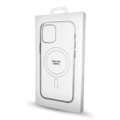 Husa MagSafe pentru Apple iPhone 16, OEM, Clear with Camera Protection, Transparenta