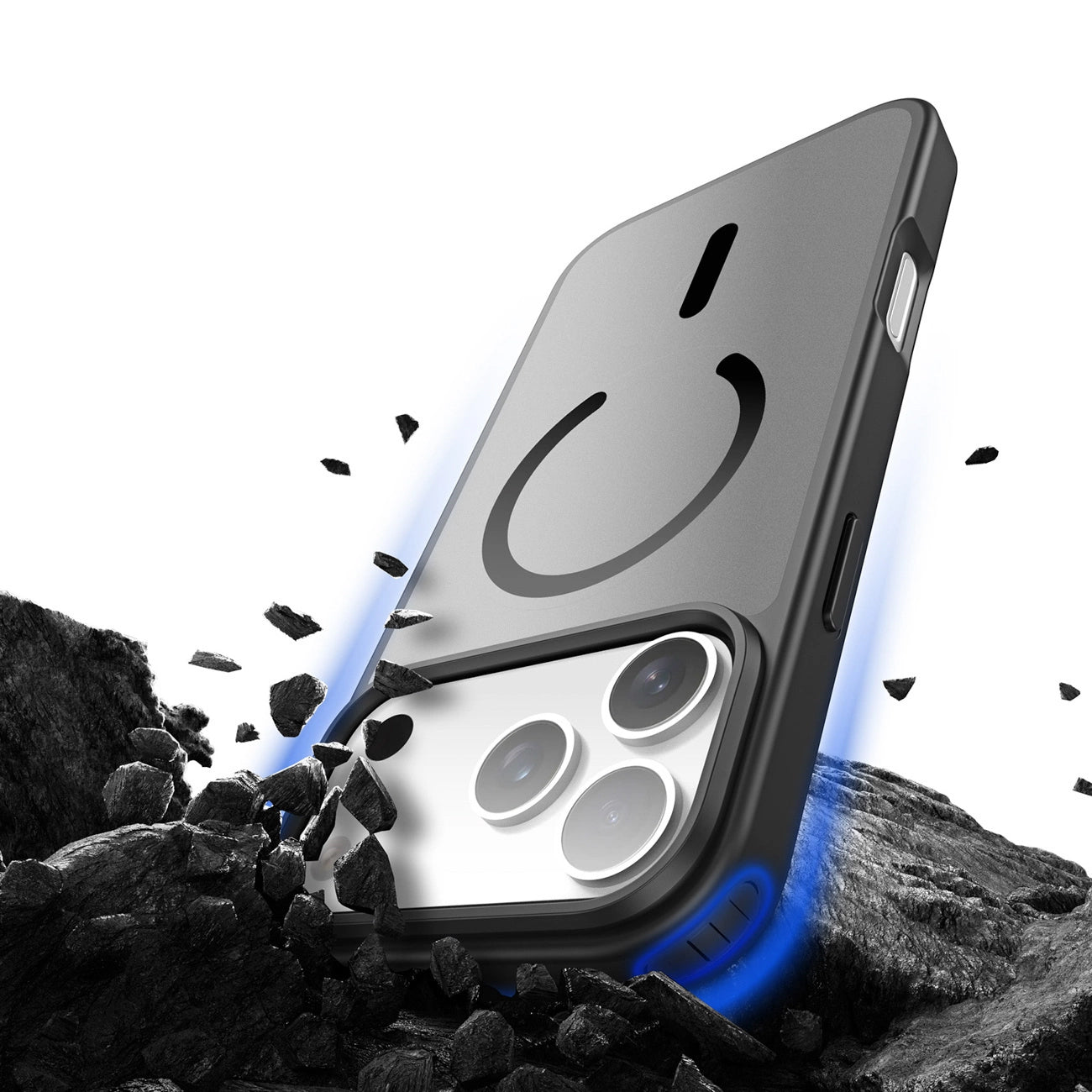 Husa MagSafe pentru Apple iPhone 17 Pro Max, DUX DUCIS, Yind, Neagra