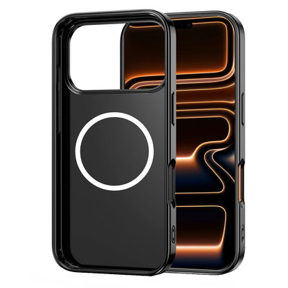 Husa MagSafe pentru Apple iPhone 17 Pro Max, Tech-Protect, Lamano Velvet Night, Neagra