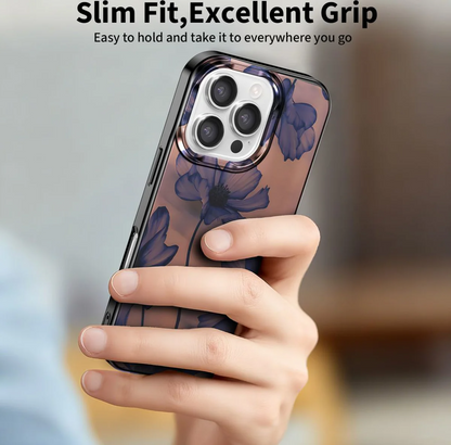 Husa MagSafe pentru Apple iPhone 16 Pro Max, Tech-Protect, Lamano Velvet Night, Neagra