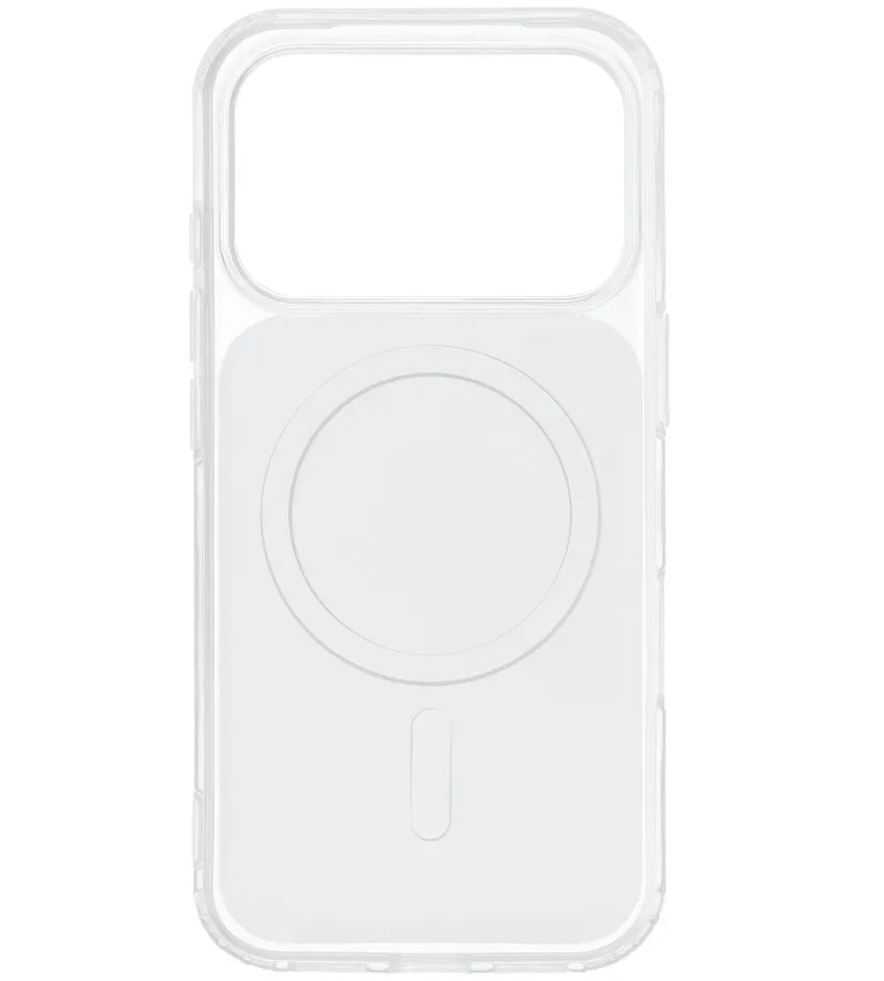 Husa MagSafe pentru Apple iPhone 17e / 16e, OEM, Clear Fusion Mag Cover, Alba