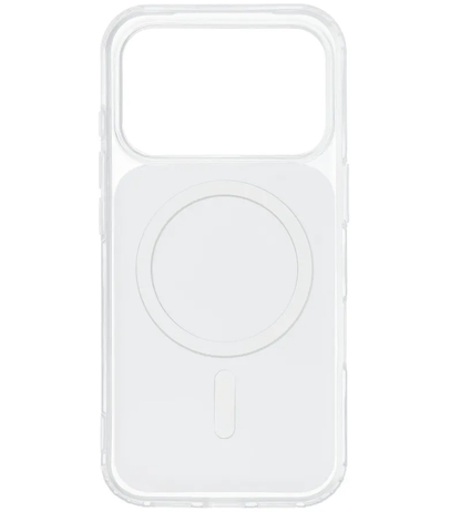 Husa MagSafe pentru Apple iPhone 17e / 16e, OEM, Clear Fusion Mag Cover, Alba