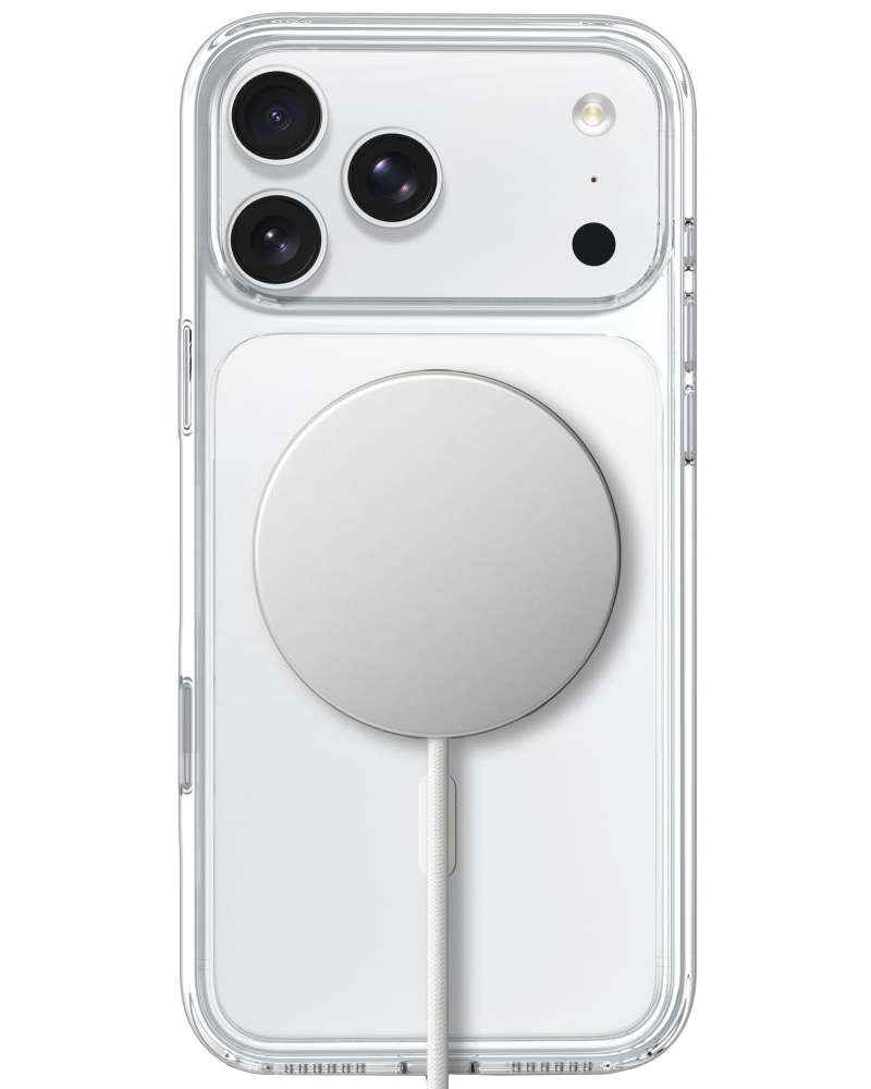 Husa MagSafe pentru Apple iPhone 18 Pro / 17 Pro, Tech-Protect, Flexair Hybrid CC, Transparenta