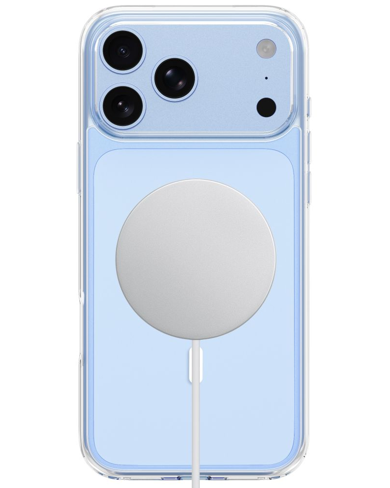 Husa MagSafe pentru Apple iPhone 18 Pro Max / 17 Pro Max, Tech-Protect, Flexair Hybrid, Transparenta