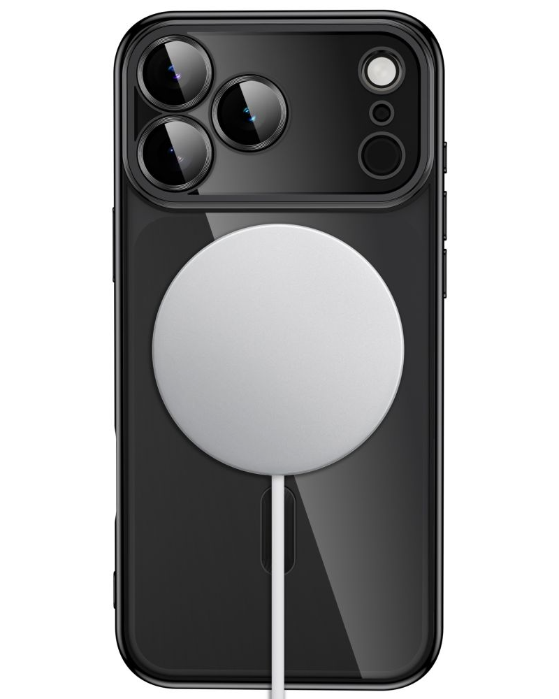 Husa MagSafe pentru Apple iPhone 18 Pro Max / 17 Pro Max, Tech-Protect, Magflex, Neagra Satinata