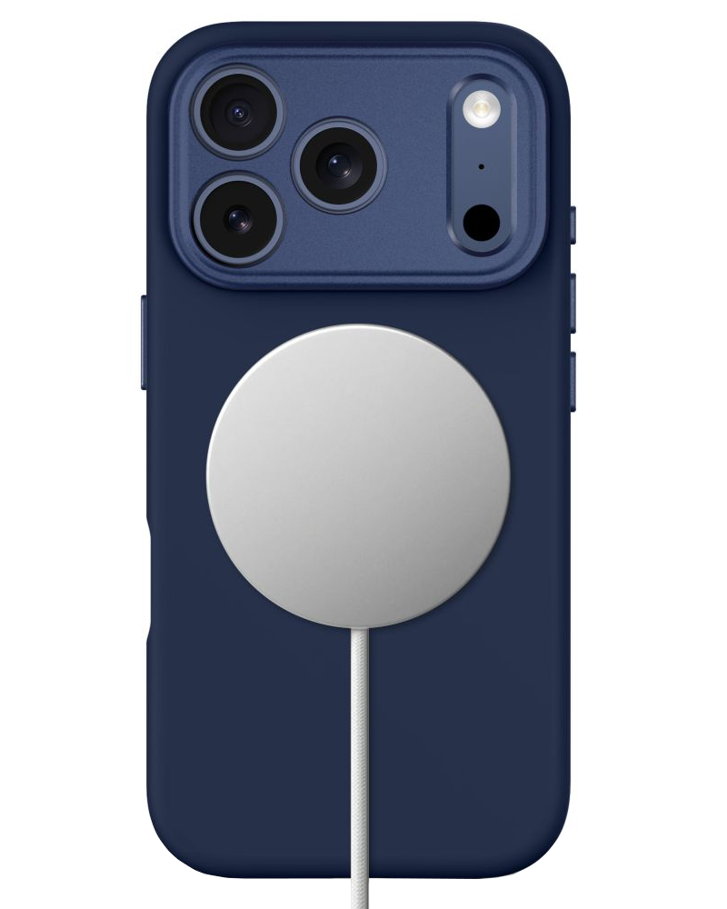 Husa MagSafe pentru Apple iPhone 18 Pro / 17 Pro, Tech-Protect, Uniq CC, Bleumarin