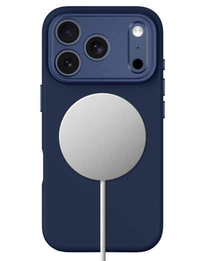 Husa MagSafe pentru Apple iPhone 18 Pro / 17 Pro, Tech-Protect, Uniq CC, Bleumarin