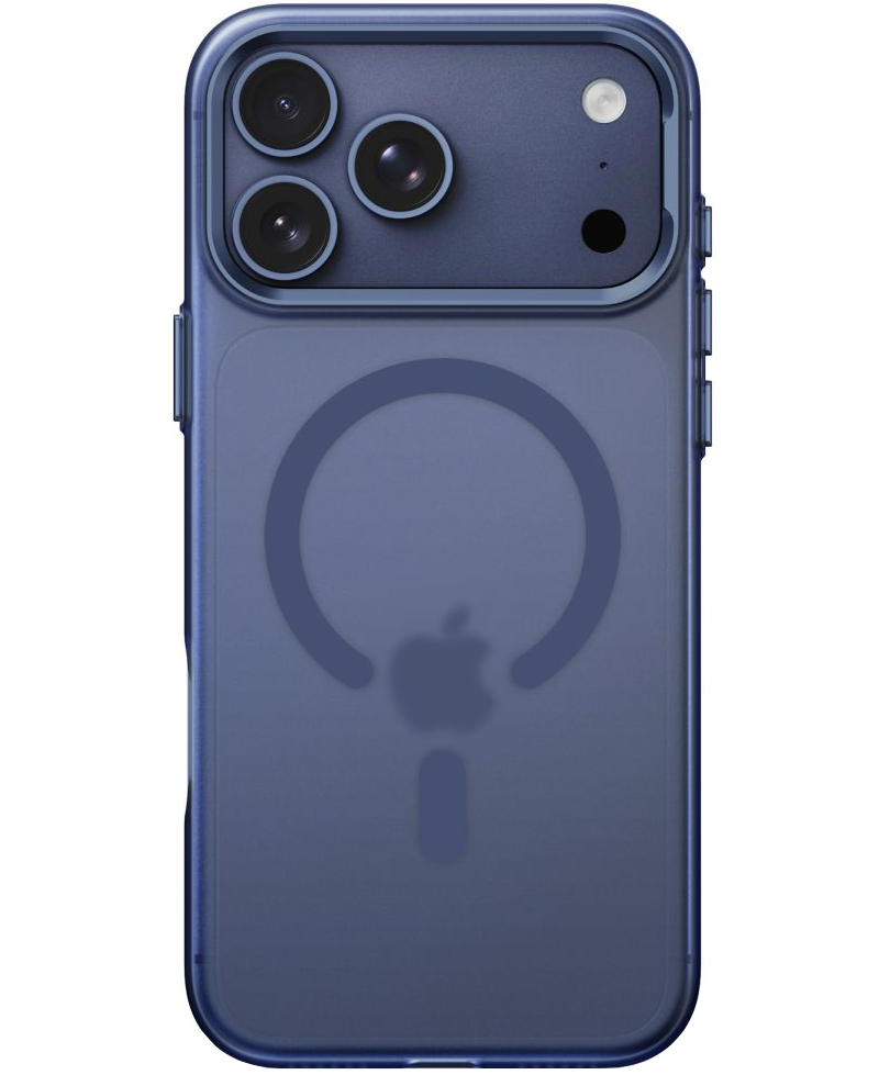 Husa MagSafe pentru Apple iPhone 18 Pro Max / 17 Pro Max, Tech-Protect, MagZero, Bleumarin Mata