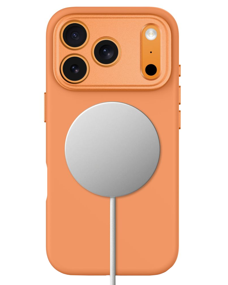 Husa MagSafe pentru Apple iPhone 18 Pro Max / 17 Pro Max, Tech-Protect, Uniq CC, Portocalie