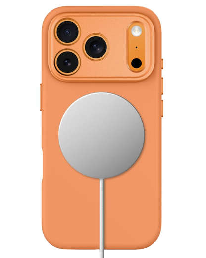 Husa MagSafe pentru Apple iPhone 18 Pro Max / 17 Pro Max, Tech-Protect, Uniq CC, Portocalie