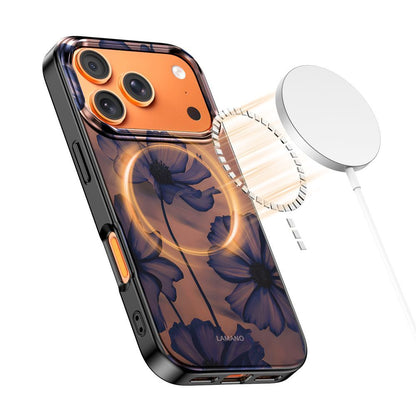 Husa MagSafe pentru Apple iPhone 17 Pro Max, Tech-Protect, Lamano Velvet Night, Neagra