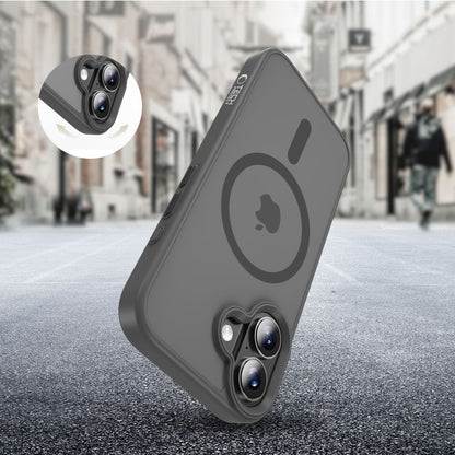 Husa MagSafe pentru Apple iPhone 17, Tech-Protect, Magmat, Gri Mata