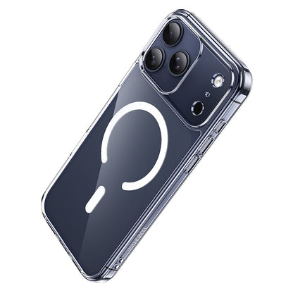 Husa MagSafe pentru Apple iPhone 17 Pro, Borofone, BI5 Ice Shield, Transparenta