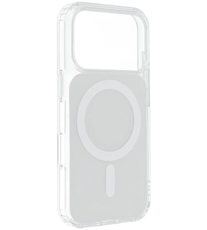 Husa MagSafe pentru Apple iPhone 17e / 16e, OEM, Clear Fusion Mag Cover, Alba