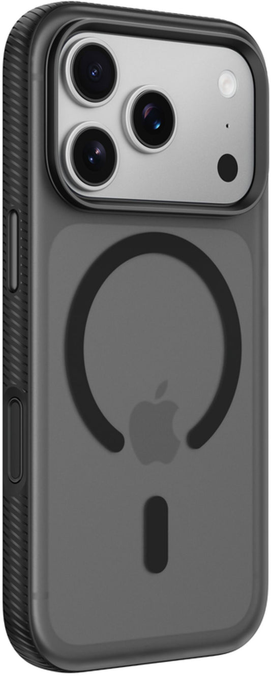 Husa MagSafe pentru Apple iPhone 17 Pro, Belkin, SheerForce Grip, Neagra MSA035hqBK
