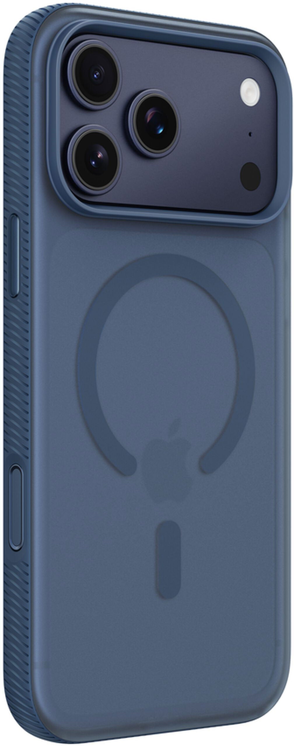 Husa MagSafe pentru Apple iPhone 17 Pro Max, Belkin, SheerForce Grip, Bleumarin MSA036hqNY